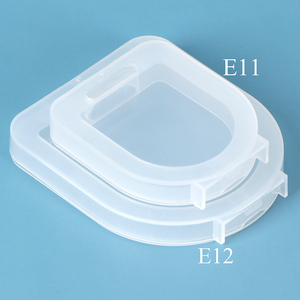 SUNSHING Round Lens Filter Carrying Case Photography Filter Storage PP <b>Plastic</b> <b>Box</b> Small Camera Filter Container for UV CPL Lens - Product Image 1
