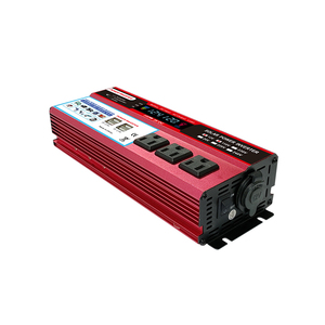 Convertisseur de courant sinusoïdal monophasé Suredom Automotive DC 12V/24V AC 220V/110V 2000W, quatre ports USB, certifié CE, 85% de rendement - Product Image 5