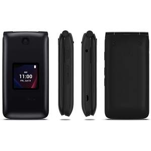 Teléfono Flip GO FLIP V 4051S con 8GB de Almacenamiento, Desbloqueado para Verizon GSM 4G LTE, con Sistema Operativo KaiOS, Pantalla de 2.8 Pulgadas, en Negro, Reacondicionado - Product Image 4