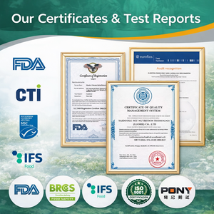 Snack Salutari per Animali Domestici OEM a Base di Pezzi di Salmone, Omega-3 per Pelle e Pelo, DHA per Cuore e Cervello - Product Image 2