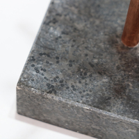 Granit-Basis Umweltfreundlicher Schwarzer Schmuckhalter-Ständer mit Aufbewahrungsorganisation für Zuhause Meistverkauftes Modernes Design