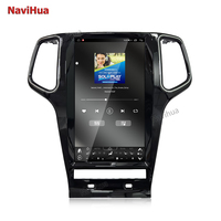 NaviHua Mise à niveau Écran vertical de 13.6 pouces pour Jeep Grand Cherokee 2011 2013 Radio Voiture Lecteur vidéo multimédia