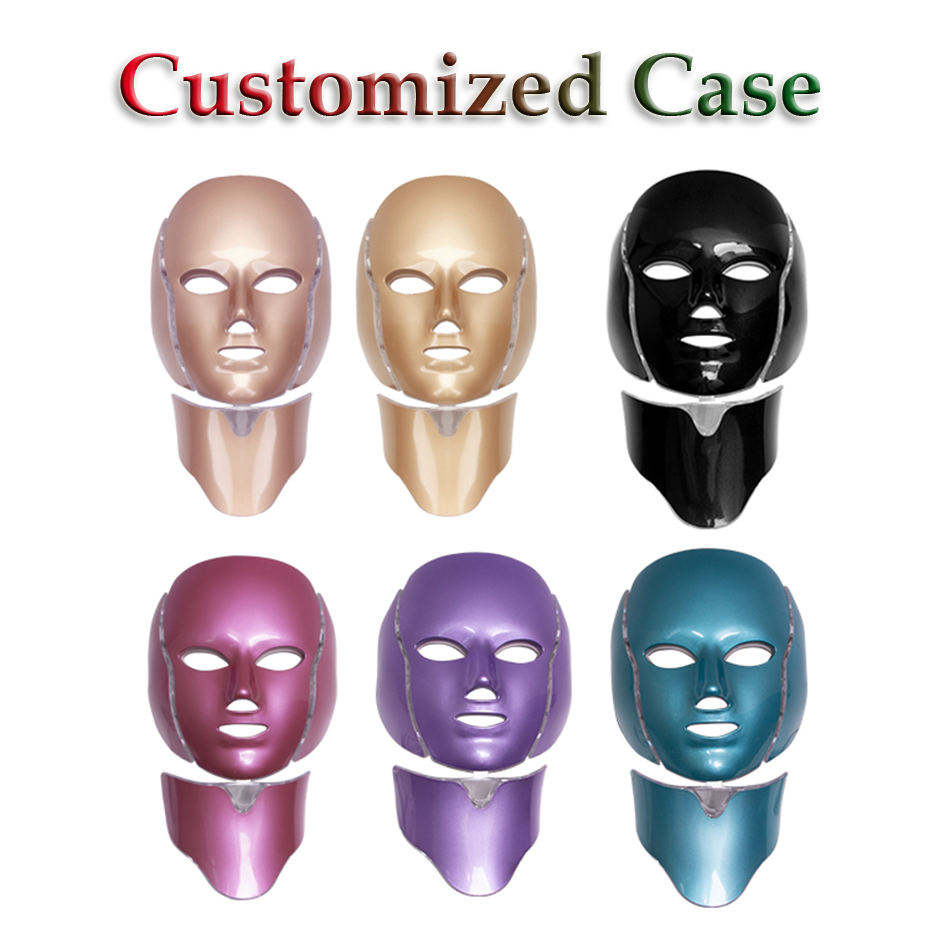 ORANGLES 7-Color LED Light Therapy Mask | Popular Anti-Aging Facial Lifting Device for Home Use – orangles Kuwait - elegant presentation - exhibiting components - Image 6 of 6 | ideal for home | Discount on 7-Color LED Light Therapy Mask | Popular Anti-Aging Facial Lifting Device for Home Use – orangles Kuwait Virginia | Free Shipping ORANGLES