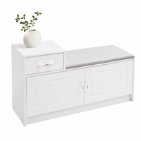 Meuble à chaussures moderne en bois avec rangement pour entrée, idéal pour la maison, l'hôtel et le salon - Vente en gros