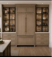 Meubles de cuisine modulaires sur mesure CBMmart, design américain, style Shaker, blanc nacré, en bois massif, RTA.
