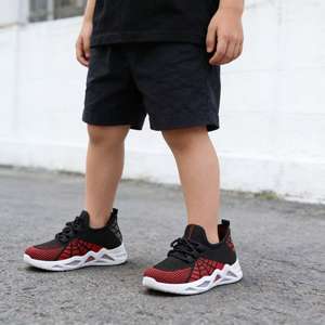 Zapatos Deportivos Casuales para Niños, Transpirables, con Diseño de Telaraña, Tejido de Malla, Cómodos, con Suela Suave, para Primavera y Otoño - Product Image 6