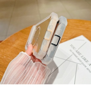 Funda Protectora Magnética Transparente para Teléfono Móvil, con Purpurina, para iPhone 17 Air 16 15 Pro Max, TPU 2 en 1, Cubierta Trasera Transparente - Product Image 6