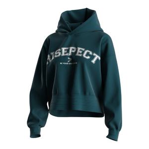 Conjuntos de Sudadera Corta con Capucha para Mujer, Estilo Y2K, Realzan Naturalmente la Cintura, Cálidos, Transpirables y Ligeros para Uso Casual - Product Image 1