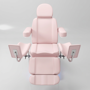 Foldable Massage Table Portable Beauty Salon <b>Bed</b> Adjustable Height Facial Spa <b>Bed</b> for Physiotherapy Home and Commercial Use - Product Image 1