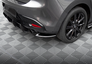 Personalización de Fábrica, Difusor Trasero Lateral para Automóvil en Negro Brillante ABS para <span class=keywords><strong>Mazda3</strong></span> <span class=keywords><strong>Hatchback</strong></span> 2019 2020 2021 2022 <span class=keywords><strong>2023</strong></span> 2024 2025 2026 - Product Image 6