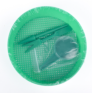 Green Plastic Garden Sieve Riddle Sifter for Compost Stone Gravel Soil - Product Image 1