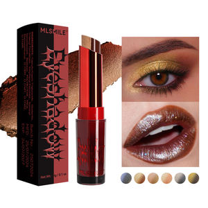 Bâton de <span class=keywords><strong>fard</strong></span> <span class=keywords><strong>à</strong></span> paupières scintillant imperméable <span class=keywords><strong>à</strong></span> deux tons Bâton de <span class=keywords><strong>fard</strong></span> <span class=keywords><strong>à</strong></span> paupières <span class=keywords><strong>à</strong></span> paillettes de maquillage paresseux pour la fête - Product Image 1