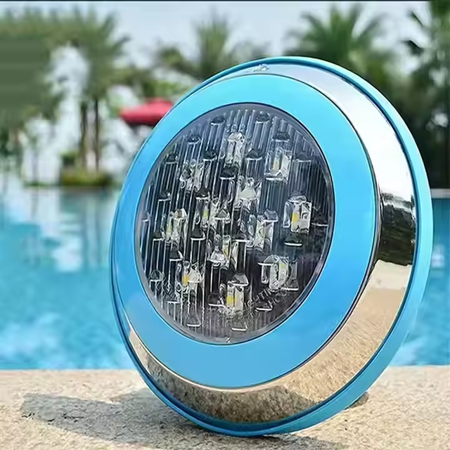 IP68 Submersible LED Pool Light | Blue High Brightness Underwater Lighting for Pools & Water Features