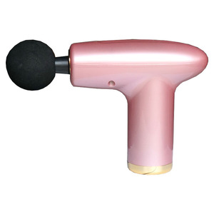 Pistola de Masaje Vibratoria Relajante, Masajeador Muscular de 1200-3200 rpm, Motor sin Escobillas, Recargable por USB, Color Durazno, para Uso Doméstico - Product Image 4