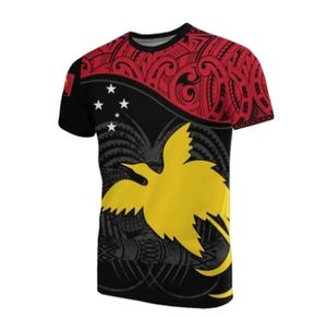 Papua New Guinea <span class=keywords><strong>T</strong></span> <span class=keywords><strong>Shirt</strong></span> PNG bandiera Chimbu provincia bandiera personalizzata PNG colore rosso nero <span class=keywords><strong>T</strong></span>-<span class=keywords><strong>Shirt</strong></span> estate maglietta stampa sublimazione - Product Image 6