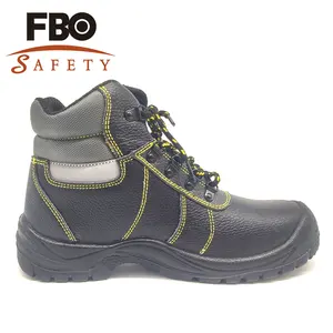 Stylish Men 6" Work Safety Shoes Steel Toe Steel Sole Breathable Lining PPE Protective shoes CE S3 Calzado de seguridad
