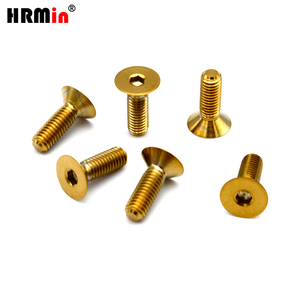 Hrmin Ti-6Al-4V Gr.5ไทเทเนียมอัลลอยเกรด10.9ใหม่6ชิ้นรุ่นใหม่พร้อมสกรูพวงมาลัย6ชิ้น - Product Image 3