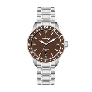 นาฬิกาข้อมือผู้ชายดีไซน์ใหม่สุดหรู ระบบจักรกล ตัวเรือนสแตนเลส แบรนด์ดัง กระจกแซฟไฟร์ นาฬิกาอัตโนมัติสำหรับผู้ชาย - Product Image 6