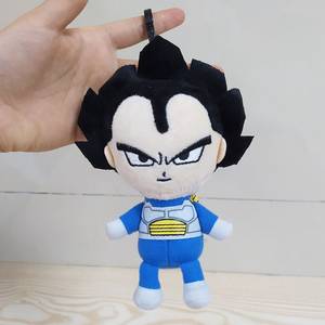 5 pièces/ensemble <span class=keywords><strong>DBZ</strong></span> Figure en peluche porte-clés Anime Gogeta Goku Vegeta <span class=keywords><strong>DBZ</strong></span> pendentif pour sac décoration Anime peluche porte-clés poupée jouets - Product Image 4