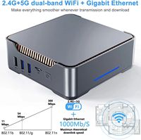 Mini PC GK3 Plus al por Mayor, Intel N100 N95 N150, 8GB 16GB DDR4, 256GB 512GB SSD, Windows 11 OEM, Mini Computadora de Escritorio