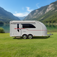 Caravane de voyage moderne, légère et luxueuse, pour le camping en plein air et hors route, camping-car, caravane, remorque de camping