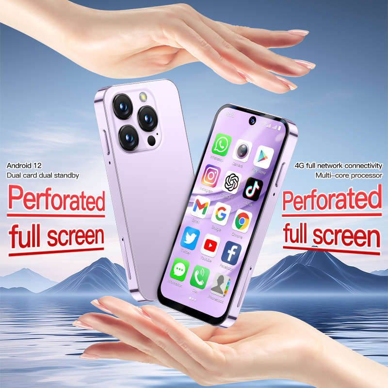 新しいSOYES XS19proロック解除スーパーミニ携帯電話4G LTE Android