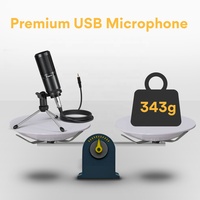 Microphones MAONO 3,5 mm pour YouTube, microphones à condensateur de studio