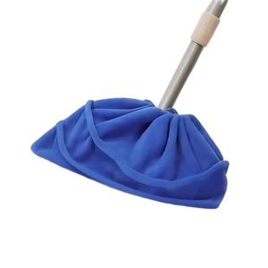 Housse de balai serpillère en polaire corail épaissie, rectangulaire, absorbante et réutilisable, absorbe en moins de 10 secondes pour le nettoyage et le balayage tout-en-un - Product Image 1