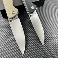 Vente chaude G10 Poignée Couteau De Poche Lame En Acier Inoxydable Camping Autodéfense EDC Axe Tactique Couteau De Poche