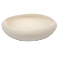 Jardinière en plastique en forme de bol rond pour plantes et pots de fleurs de jardin de bureau vente en gros