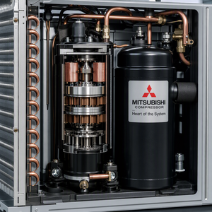 ระบบปรับอากาศแบบ VRF ครบวงจร เครื่องปรับอากาศแบบตั้งพื้น - Product Image 3