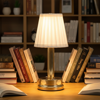 Lampe de bureau LED tactile moderne nordique en métal, créative, pour bar, restaurant, café, ambiance décorative, protection des yeux