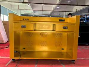 Pantalla LED de mostrador, mesa de <span class=keywords><strong>DJ</strong></span> con pantalla LED, cabina de mesa de <span class=keywords><strong>DJ</strong></span> plegable para festivales de música y discotecas - Product Image 2