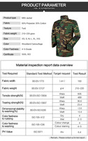 Veste de terrain NC 50/50 M65 avec ensemble intérieur chaud amovible # 11