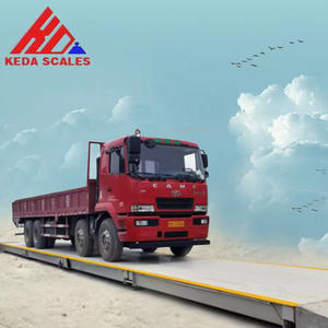 트럭 무게 규모 하이 퀄리티 탄소강 휴대용 차량 무게 규모 60 톤 무게 다리 80 톤 무게 - Product Image 5