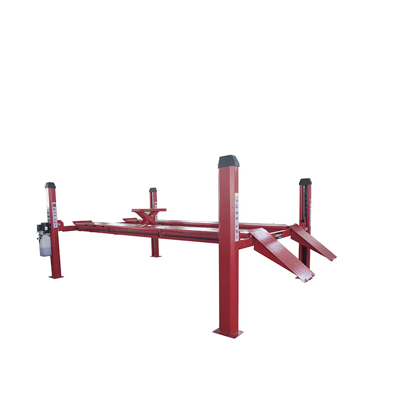 Liaoning garage equipment vehicle equipments work shop 4 post car parking lift