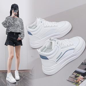 Nuove <span class=keywords><strong>scarpe</strong></span> <span class=keywords><strong>da</strong></span> <span class=keywords><strong>Tennis</strong></span> <span class=keywords><strong>da</strong></span> scuola bianche <span class=keywords><strong>alte</strong></span> <span class=keywords><strong>da</strong></span> <span class=keywords><strong>donna</strong></span> leggere alla moda con punta morbida - Product Image 2