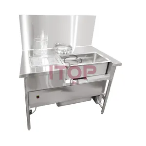 Automatical Electric Shaking Commercial Kfc Fried Chicken Breading Table For Restaurant Or Fast Food Shop