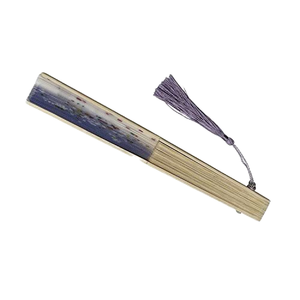 Abanicos de Bambú Satinados Estilo Japonés, Decoración Art Deco para el Hogar, Abanicos de Mano Elegantes y Eclécticos, Abanico Enmarcado para Bodas y Fiestas, Bolsa de Regalo - Product Image 2