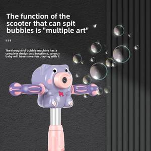 Scooter pour enfants avec fonctions coulissantes assises pour enfants de 1-2-3-6-12 ans Capteur Smart Type Comprend une fonction de soufflage de bulles - Product Image 6