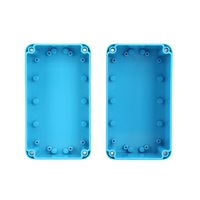 Boîtier de jonction en plastique étanche IP67, personnalisable en usine, en ABS, pour appareils électroniques extérieurs, boîtier de jonction de câbles étanche