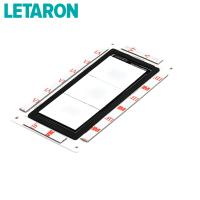 Interrupteur tactile triple bouton IP44 CCT à intensité variable 60W 120W avec capteur de miroir LED et fonction anti-buée pour éclairage de salle de bain intégré