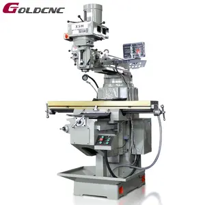 GOLDCNC X5H large milling machine China vertical fresadora de torreta bridgeport milling machine