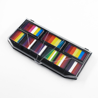 Palette de maquillage pour fête costumée, peinture pour le visage et le corps néon, kit de peinture néon pour le corps, prix usine OEM