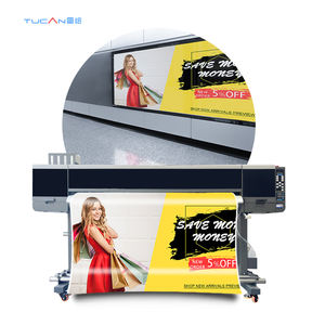 <span class=keywords><strong>Tucan</strong></span> Dx5 I3200 Xp600 Impresora de inyección de tinta solvente ecológica industrial Impresora de gran formato para producción de pegatinas de envoltura de vehículos - Product Image 3