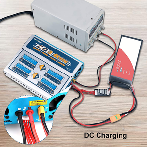 Cargador de Baterías EV-PEAK CQ3, 100Wx4 10A, para Baterías LiPo, LiHV, Life, NiCd, NiMh, Descargador, Hecho en Guangdong, China, Piezas para Drones - Product Image 2