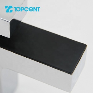 Topcent suporte de parede ajustável liga de zinco, prateleira de vidro - Product Image 6