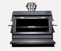 Hôtel Restaurant Commercial heavy duty espagnol rôti au bois pizza boeuf barbecue griller ensemble de four