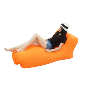 Suministro de fábrica, sofá de playa para acampar al aire libre, sofá cama de aire, saco de dormir portátil plegable, silla de aire inflable para acampar - Product Image 1