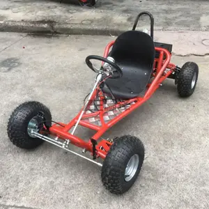 500w/750w Electric Go Kart Karting 4 Wheel ATV UTV Drift Front Rear Suspension Axle Frame Body Parts With 6 Inch Wheels